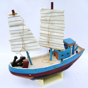 馬祖漁船模型